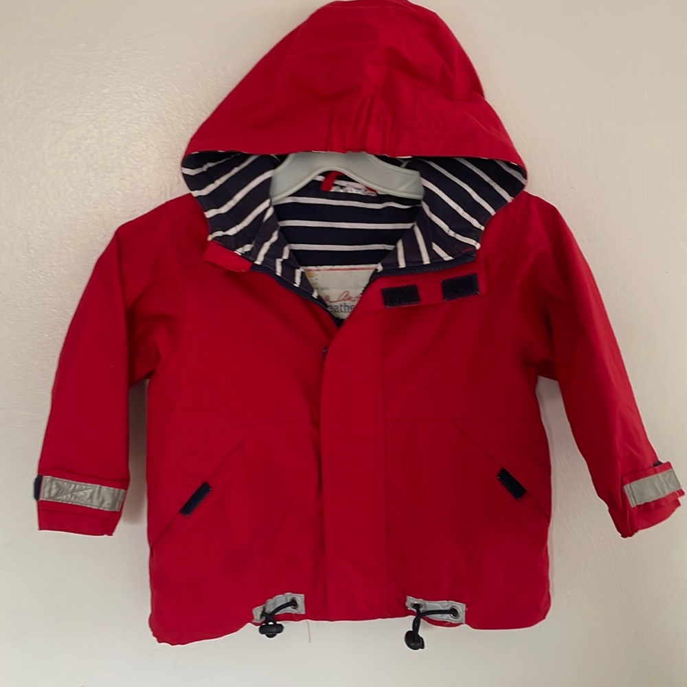 Boys medium weight rain coat